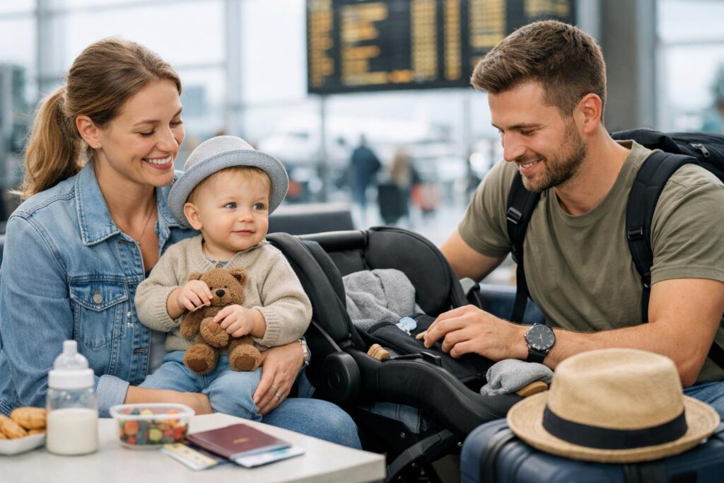 Rejse med børn under 2 år - Tips, tricks og gode råd