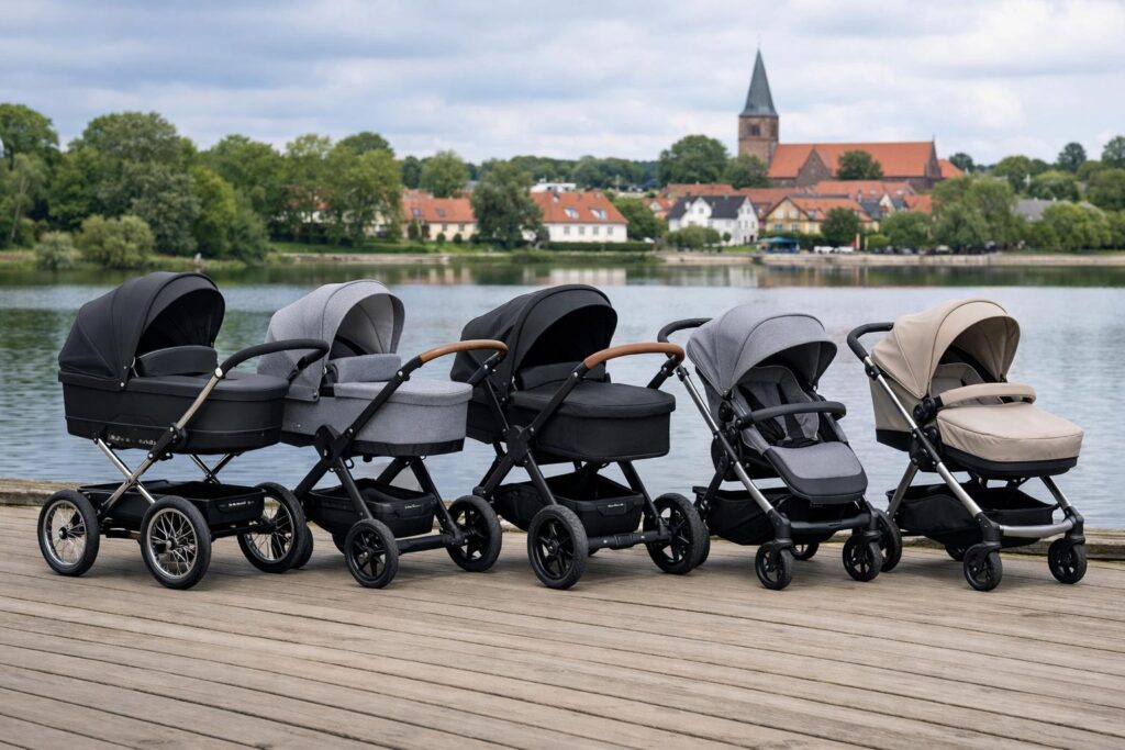 Top 5 bedste barnevogne i Danmark
